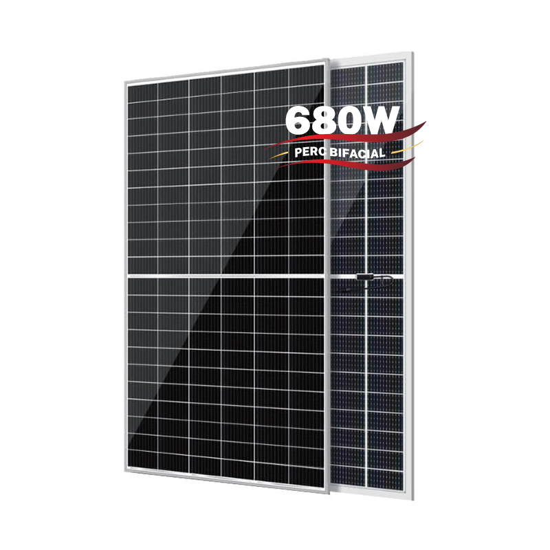 Higon 670W 680W 700W module solaire bifacial de demi-cellule PERC pour l'usine au sol