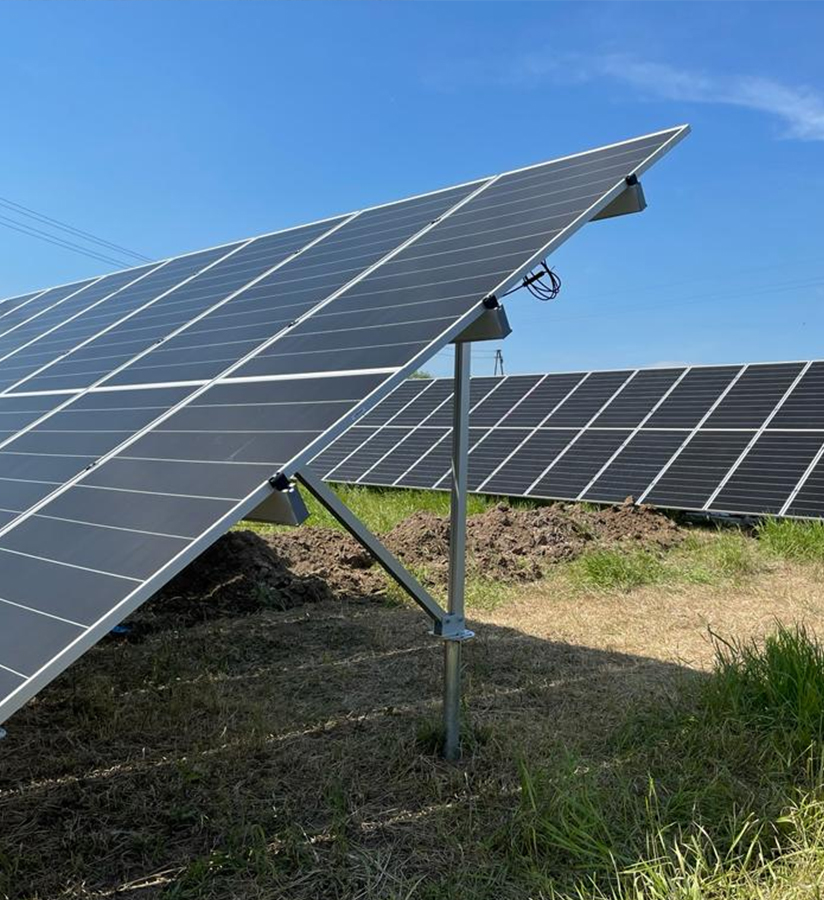 Système solaire à modules en bardeaux de 50 kW en Pologne