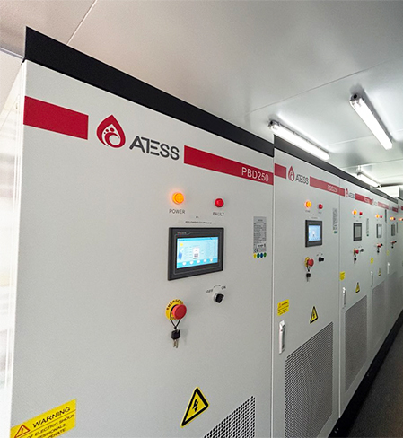 Système de stockage de batterie au lithium 1 MW + 2 MWH aux Émirats arabes unis