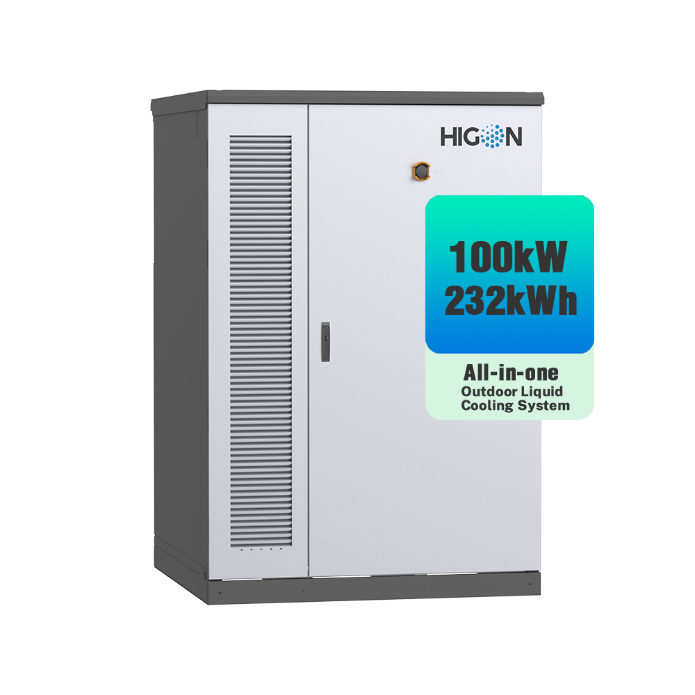 NOUVEAU système de refroidissement liquide extérieur tout-en-un 100 kW 232 kWh