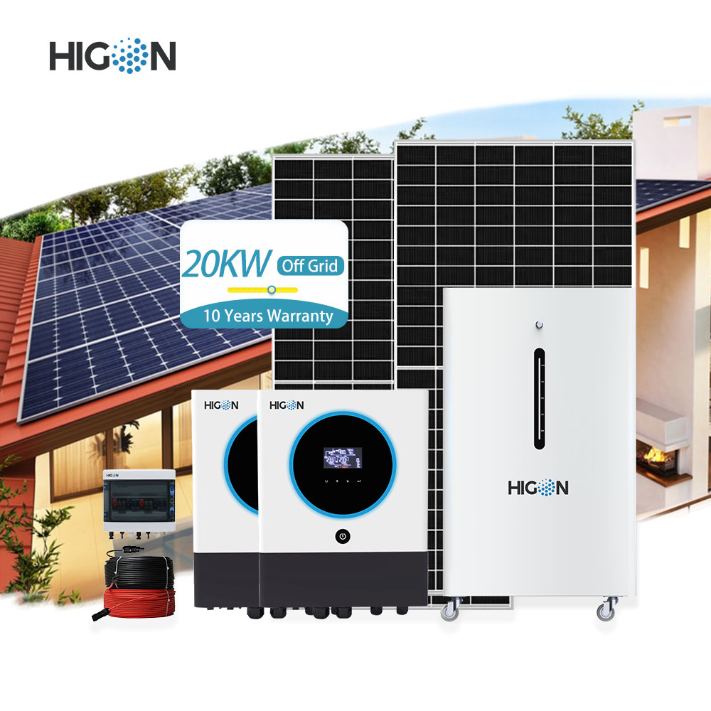 Système solaire à domicile Higon 20 kW